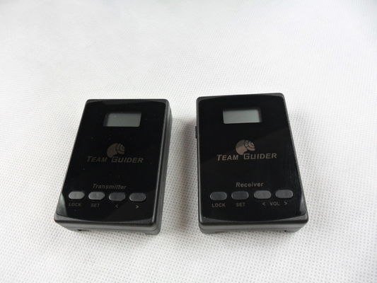 Transmissor e receptor audio Handheld pequenos dos dispositivos da excursão do tamanho L8 para a recepção do turista