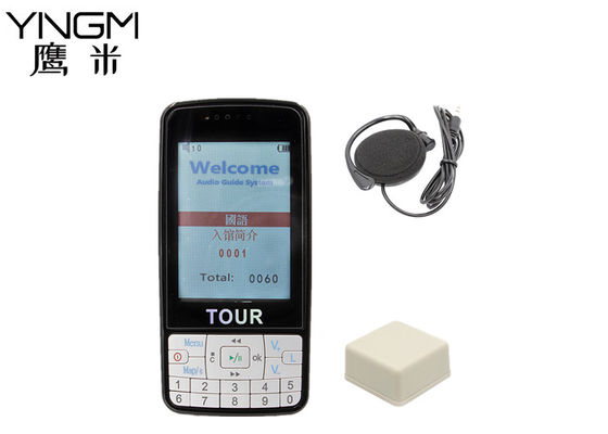 Dispositivo automático Vod manual do guia turística do painel LCD de 2,8 polegadas