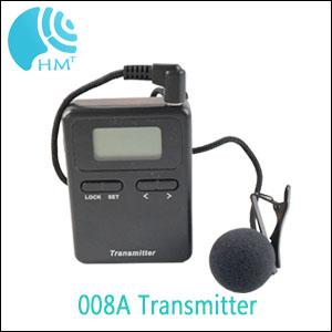 Guia audio sem fio de 800MHZ 008A Mini Tour Guide Audio System para a recepção do turista