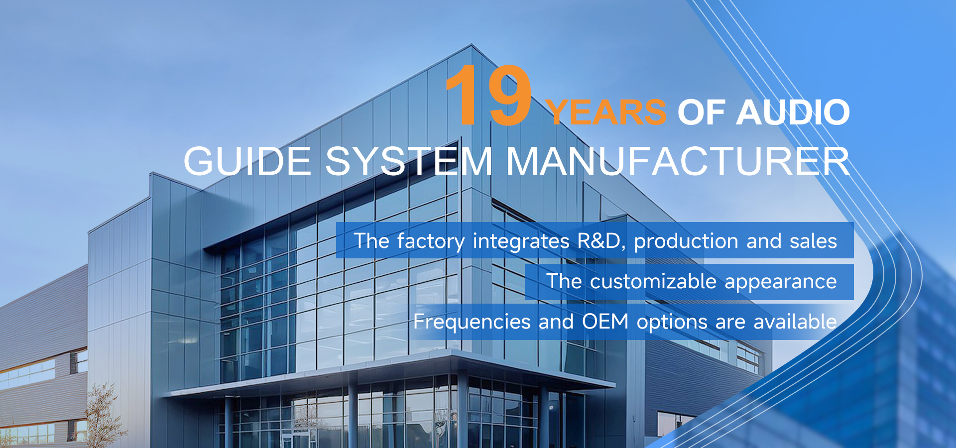 qualidade Sistema de áudio do guia turístico Fábrica