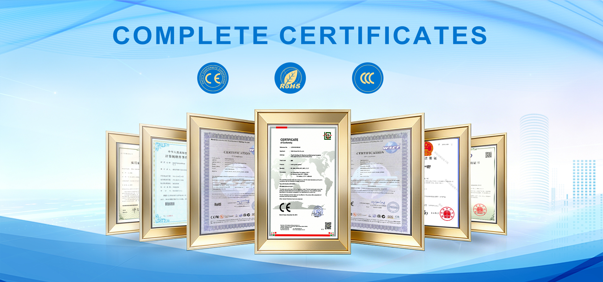 qualidade Sistema de áudio do guia turístico Fábrica